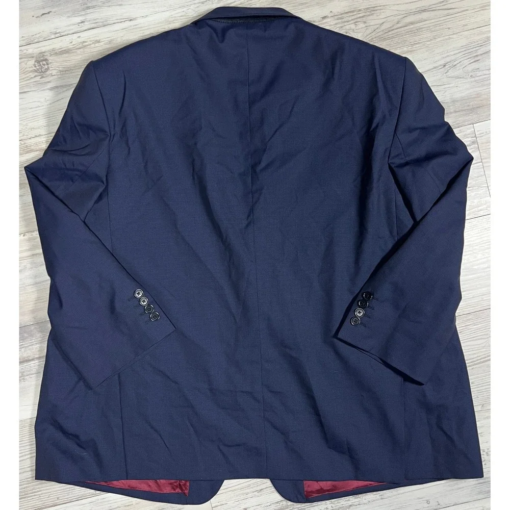 Alexandre *London* Men's‎ Navy Blue Suit Jacket Blazer Tailored Fit Size 44R
